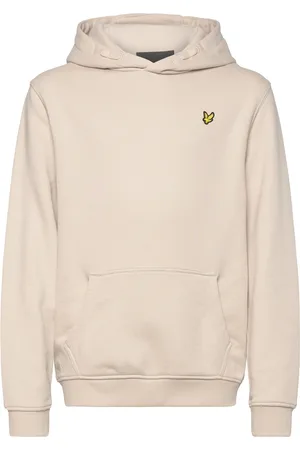 Lyle & Scott Pullover Hoodie Tops Sweat-shirts & Hoodies Hoodies Cream