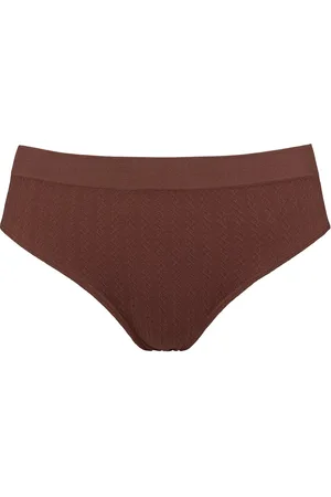 Missya Lucia Tai Twist Truse Brief Truse Brown
