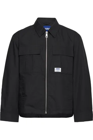 Hugo Blue Bino2511 Tynn Jakke Black
