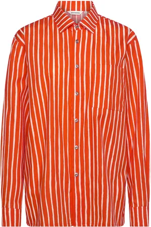 Marimekko Jokapoika 2017 Tops Shirts Long-sleeved Red