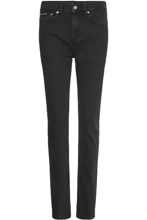 Calvin Klein Slim Taper Bottoms Jeans Slim Black
