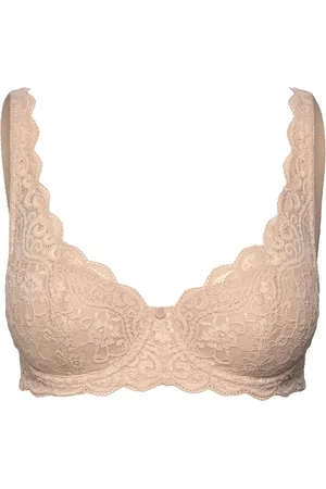 Triumph Amourette Whp Lingerie Bras & Tops Plunge Bras Beige