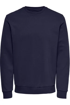 Only & Sons Onsceres Crew Neck Noos Tops Sweat-shirts & Hoodies Sweat-shirts Navy