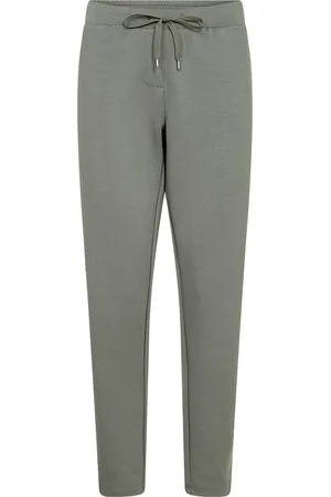 soyaconcept Sc-Banu Bottoms Trousers Joggers Khaki Green