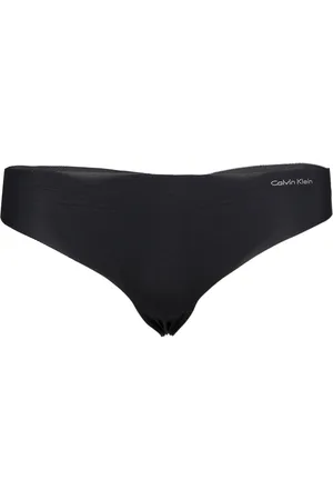 Calvin Klein Thong Stringtruse Undertøy Black