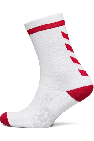 Hummel Elite Indoor Sock Low Sport Socks Football Socks White