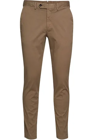 Oscar Jacobson Danwick Trousers Designers Trousers Chinos Brown