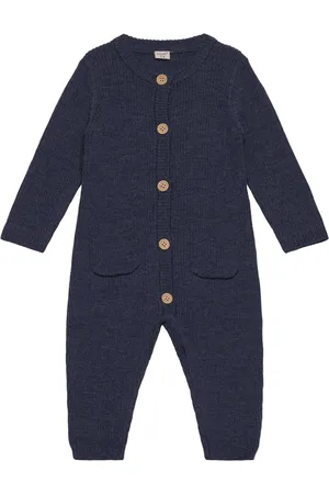 CeLaVi Jumpsuit - Knitted Jumpsuit Navy