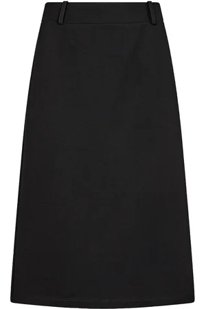 soyaconcept Sc-Nanni Skirts Knee-length & Midi Skirts Black