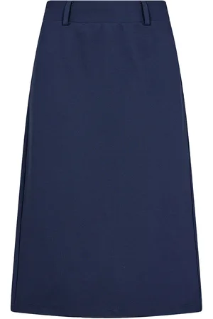soyaconcept Sc-Nanni Skirts Knee-length & Midi Skirts Navy