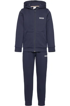 HUGO BOSS Textile Set Sets Sweatsuits Navy