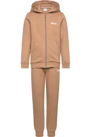 HUGO BOSS Textile Set Sets Sweatsuits Brown