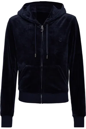 Juicy Couture Robertson Hoodie Tops Sweat-shirts & Hoodies Navy