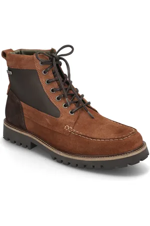 Barbour Sheene Moc Toe Støvletter Med Snøring Brown