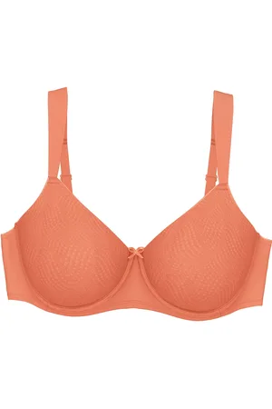 Triumph Essential Minimizer T W X Lingerie Bras & Tops Full Cup Bras Orange