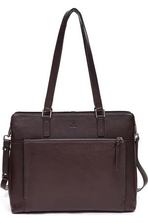 Adax Bergamo Working Bag Lucca Bags Small Shoulder Bags-crossbody Bags Brown