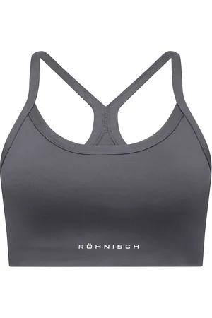 Röhnisch Wide Strap Sports Bra Sport Women Sport Clothing Sport Bras - All Grey