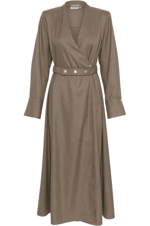 Gestuz Caciagz Dress Maxikjole Festkjole Brown