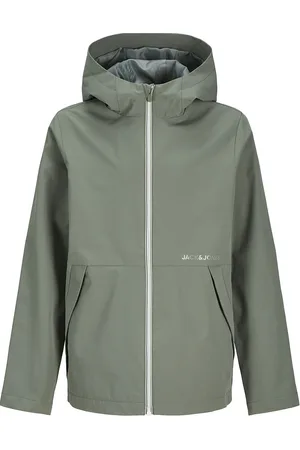 JACK & JONES Jjadam Light Jacket Hood Jnr Tynn Jakke Skalljakke Green Jack & J S
