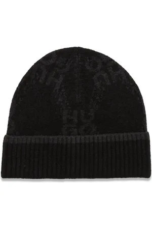 HUGO BOSS Xayn Accessories Headwear Beanies Black