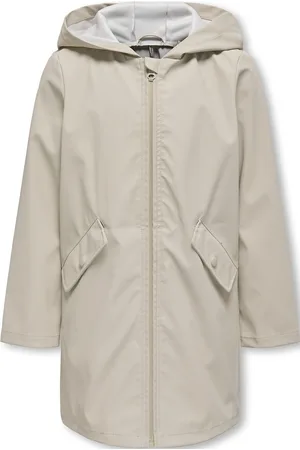 ONLY Kogelisa Raincoat Cp Otw Outerwear Rainwear Jackets Beige