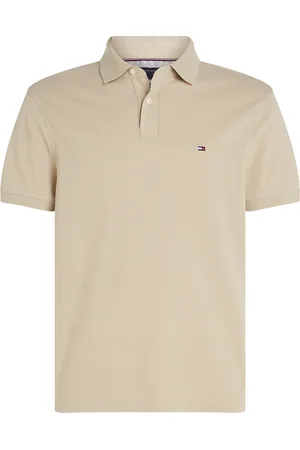 Tommy Hilfiger 1985 Regular Polo Tops Polos Short-sleeved Beige