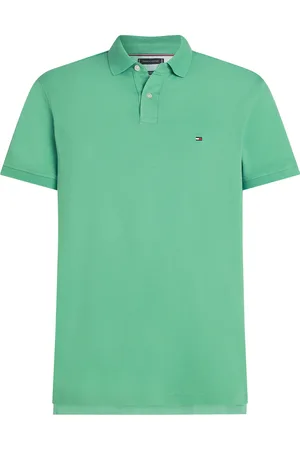 Tommy Hilfiger 1985 Regular Polo Tops Polos Short-sleeved Green