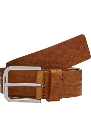 Tommy Hilfiger Tjm Austin Texture 3.5 Accessories Belts Classic Belts Brown