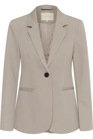 Kaffe Kasakura Blazer Blazers Single Breasted Blazers Beige