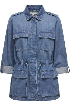 ONLY Onlkenya L/S Utility Dnm Jkt Akm Cs Dongerijakke Denimjakke Blue