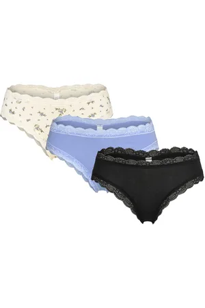 Lindex Brief Brazilian Reg Em Lace 3 Lingerie Panties Brazilian Panties Blue