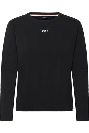 HUGO BOSS Ci_Ls-Shirt Topp Black