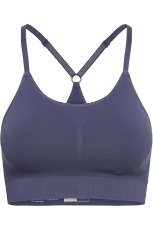 Hummel Hmlmt Define Seamless Padded Bra Sport Bras & Tops Sports Bras - All Blue