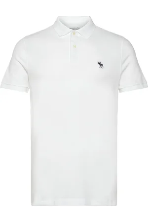 Abercrombie & Fitch Anf Mens Knits Tops Polos Short-sleeved White