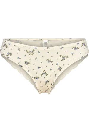 Lindex Brief Brazilian Reg Novent Wil Lingerie Panties Brazilian Panties Cream