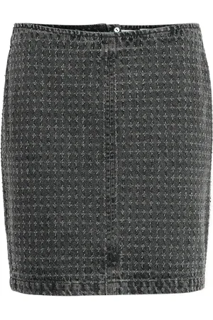 Ichi Ihangels Sk Skirts Short Skirts Black