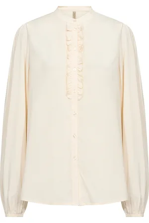 soyaconcept Sc-Radia Tops Shirts Long-sleeved Cream