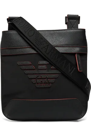 Emporio Armani Messenger Bag Designers Shoulder Bags Black