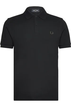 Fred Perry The Shirt Tops Polos Short-sleeved Black