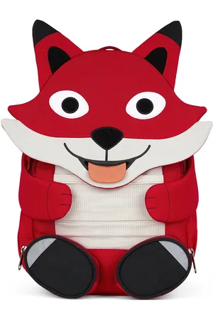 Affenzahn Large Friend Fox Accessories Bags Backpacks Red