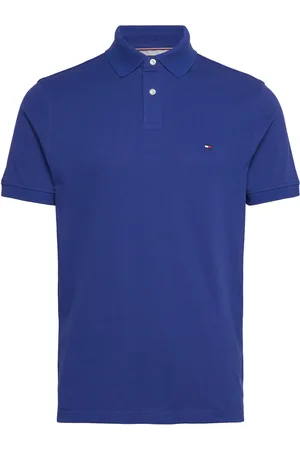 Tommy Hilfiger 1985 Regular Polo Tops Polos Short-sleeved Blue