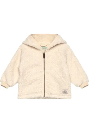 Mini A Ture Matliff Teddyfleece Jacket. Grs Outerwear Fleece Outerwear Fleece Jackets Beige