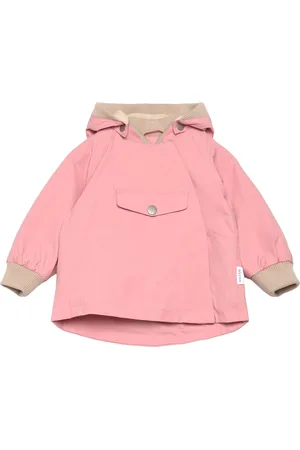 Mini A Ture Matwai Fleece Lined Spring Jacket. Grs Outerwear Shell Clothing Shell Jacket Pink