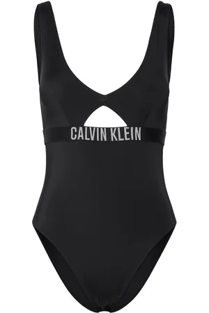 Calvin Klein Piece Fashion Fit Badedrakt Badetøy Black