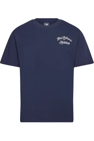 New Balance Athletics Relaxed 550 Leaguet-Shirt Sport Men Men Sports Clothes Sport Tops Sport T-shirts Navy