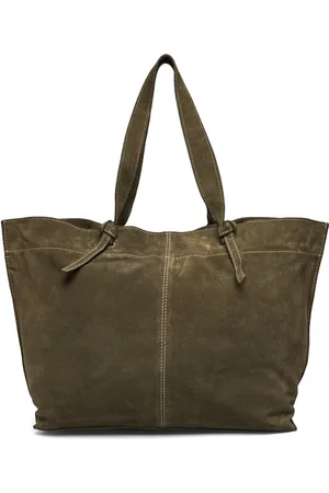 Beck Söndergaard Suede Veg Aubrey Bag Bags Small Shoulder Bags-crossbody Bags Khaki Green