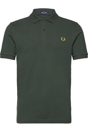 Fred Perry The Shirt Tops Polos Short-sleeved Khaki Green