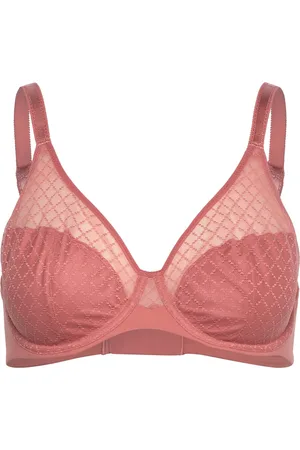 Chantelle Norah Chic Covering Molded Bra Lingerie Bras & Tops Full Cup Bras Pink