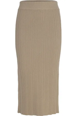 Twist & tango Marissa Skirt Skirts Knee-length & Midi Skirts Beige