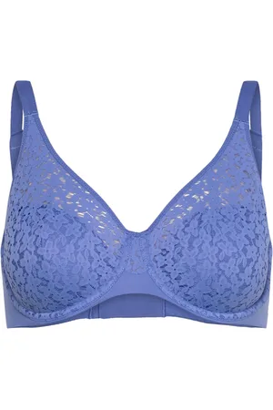Chantelle Norah Covering Molded Bra Designers Bras & Tops Full Cup Bras Blue